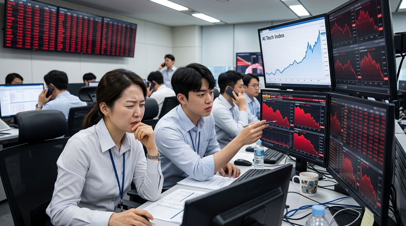 Global Market Sell-off: The AI Narrative Re-evaluated as South Korea Plummets 9%