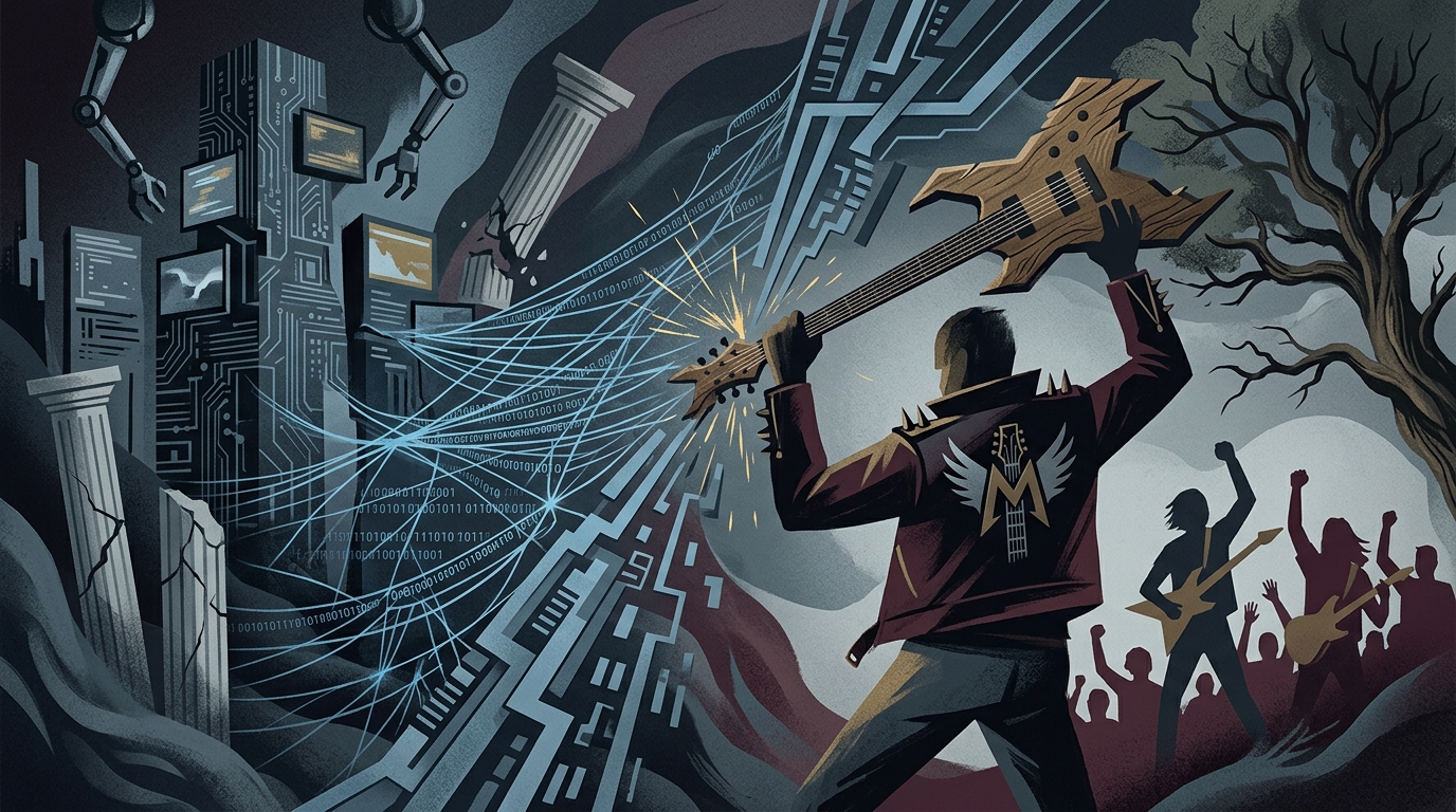 David Ellefson: The Heavy Metal Resistance Against 'Artificial' Intelligence