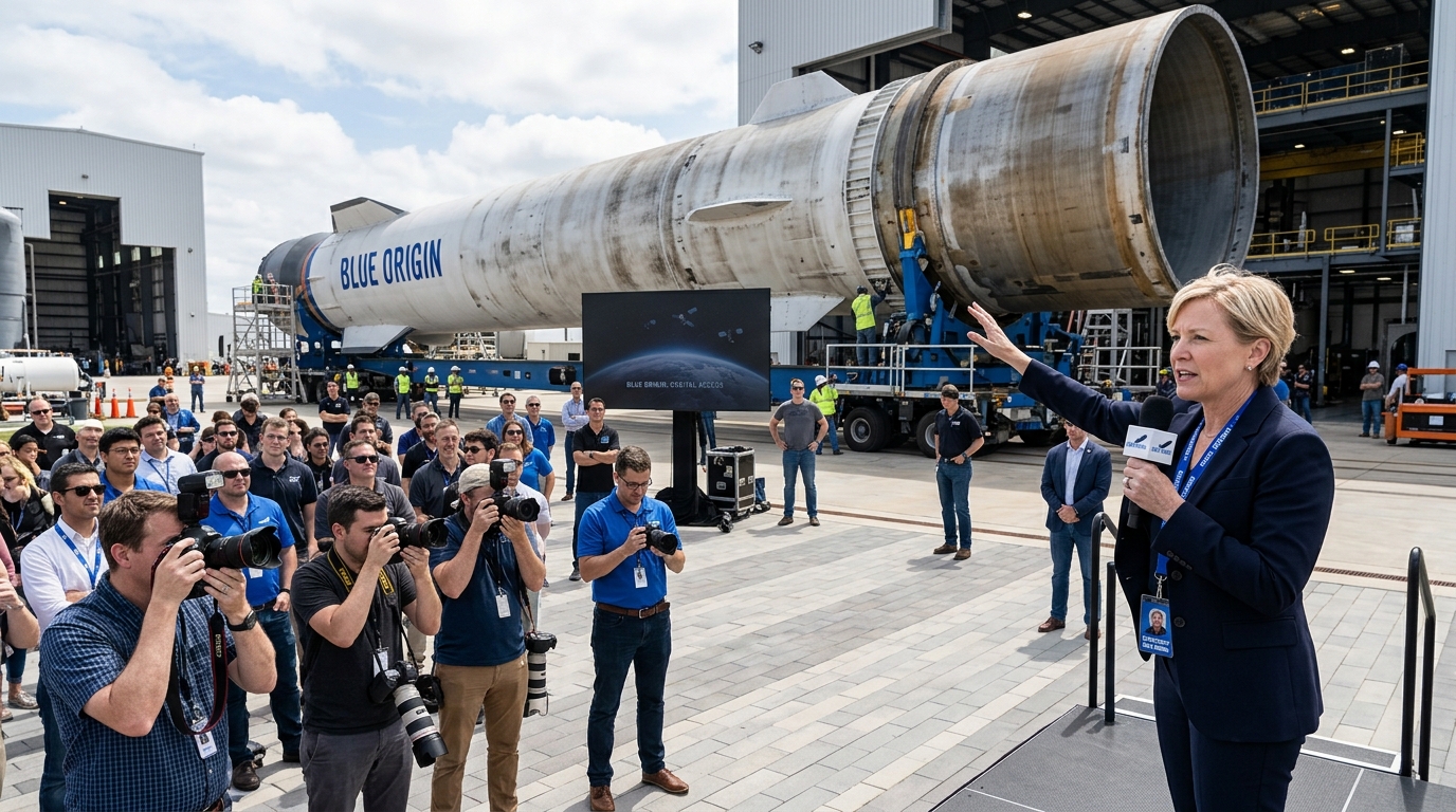 Blue Origin: Η Μεγάλη Πρόκληση της Εκτόξευσης και η Στρατηγική του Dave Limp για την Κυριαρχία στο Διάστημα