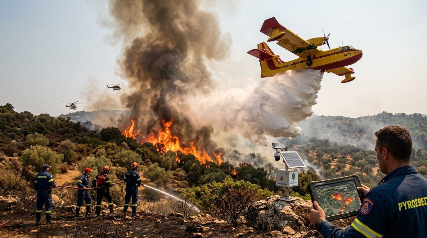 Wildfire Season 2026: Greece Deploys AI and Aerial Might in High-Stakes Prevention Plan