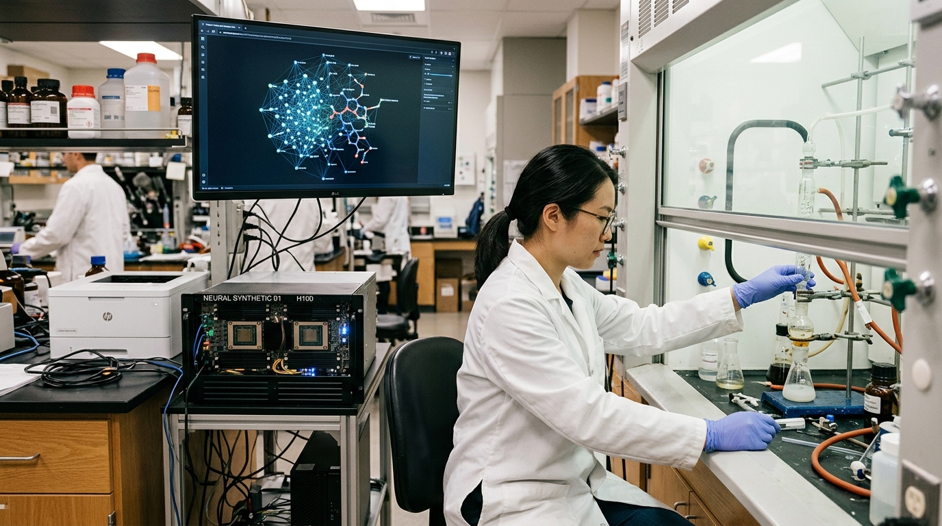 Generative AI in Pharmaceuticals: From the Laboratory to Digital Synthesis