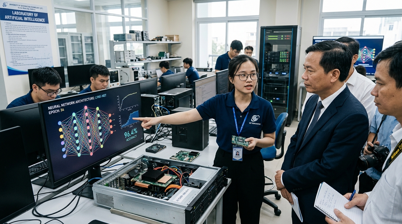 Vietnam Invests in the Future: University of Information Technology Launches New AI Laboratory