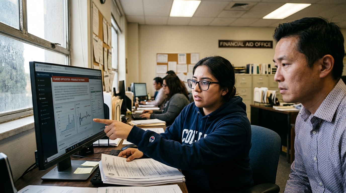The Algorithm Arms Race: Community Colleges Deploy AI to Combat Financial Aid Scammers