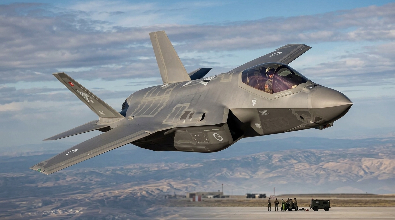 F-35 fighter jet and Russian S-400 missile system for Turkey.