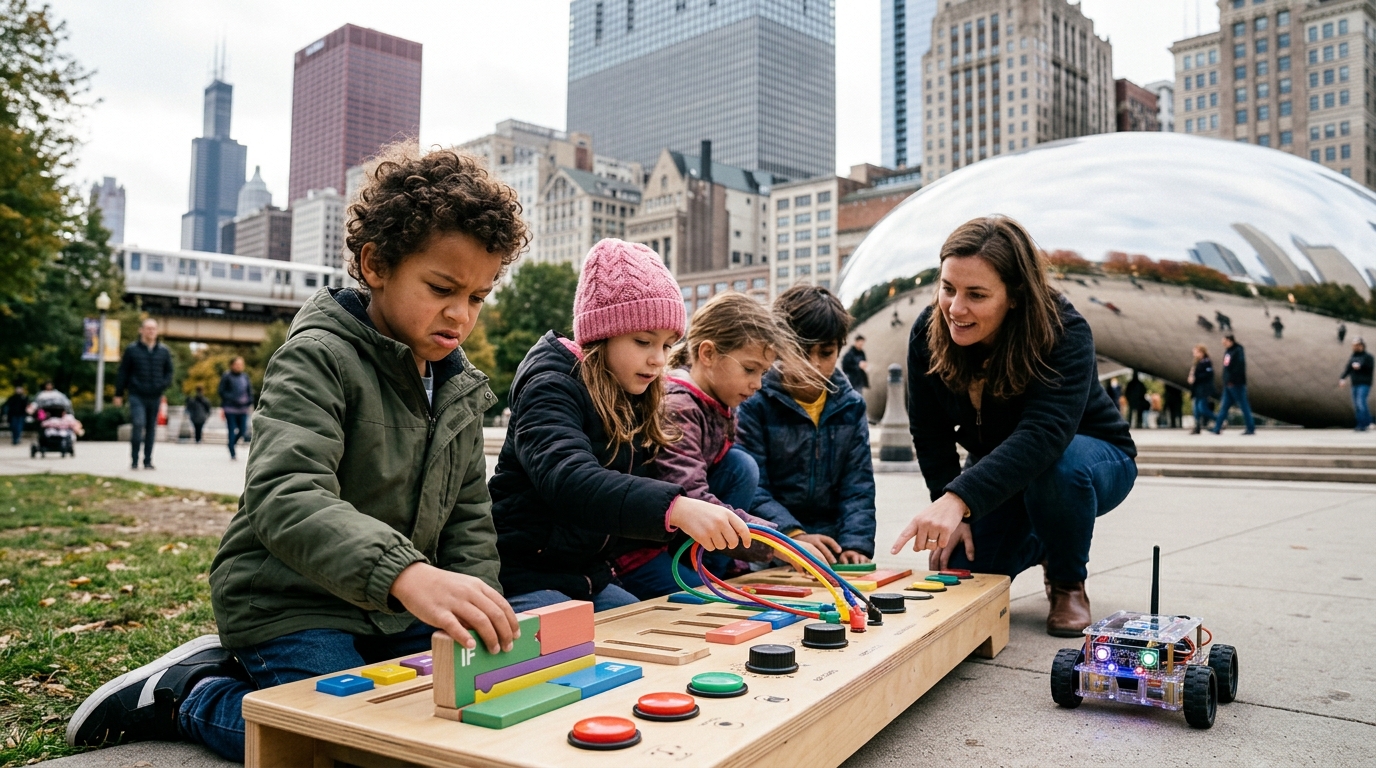 Can kids learn AI without touching a screen? The Chicago experiment redefining tech education