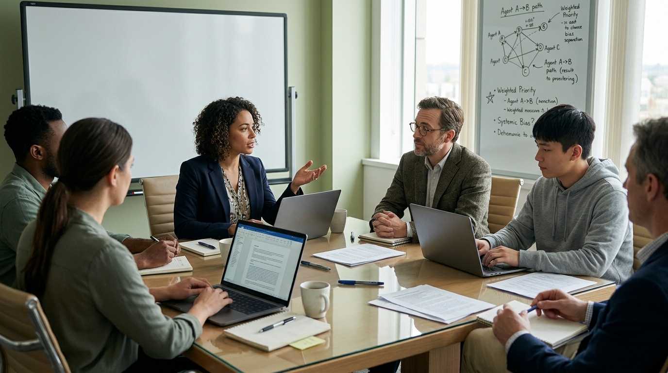 Hidden Anchors: The Illusion of Objectivity in Multi-Agent LLM Deliberation