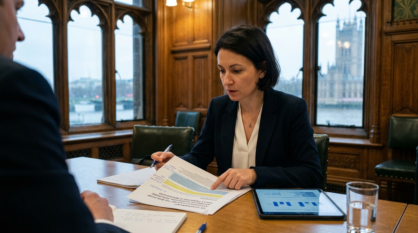 Researchers at the UK AI Safety Institute analyzing frontier AI risks.