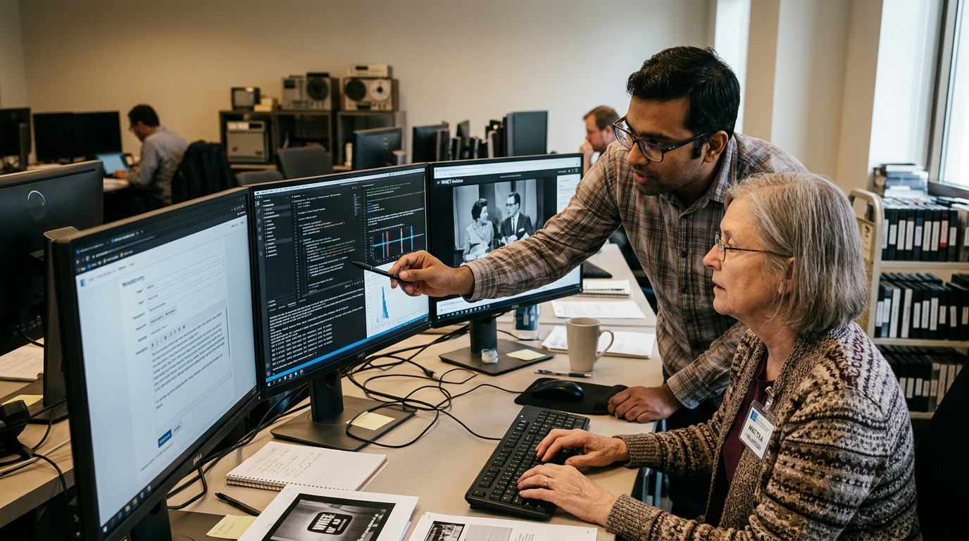 How the Library of Congress Merges AI and Volunteers to Unlock Public Broadcasting History