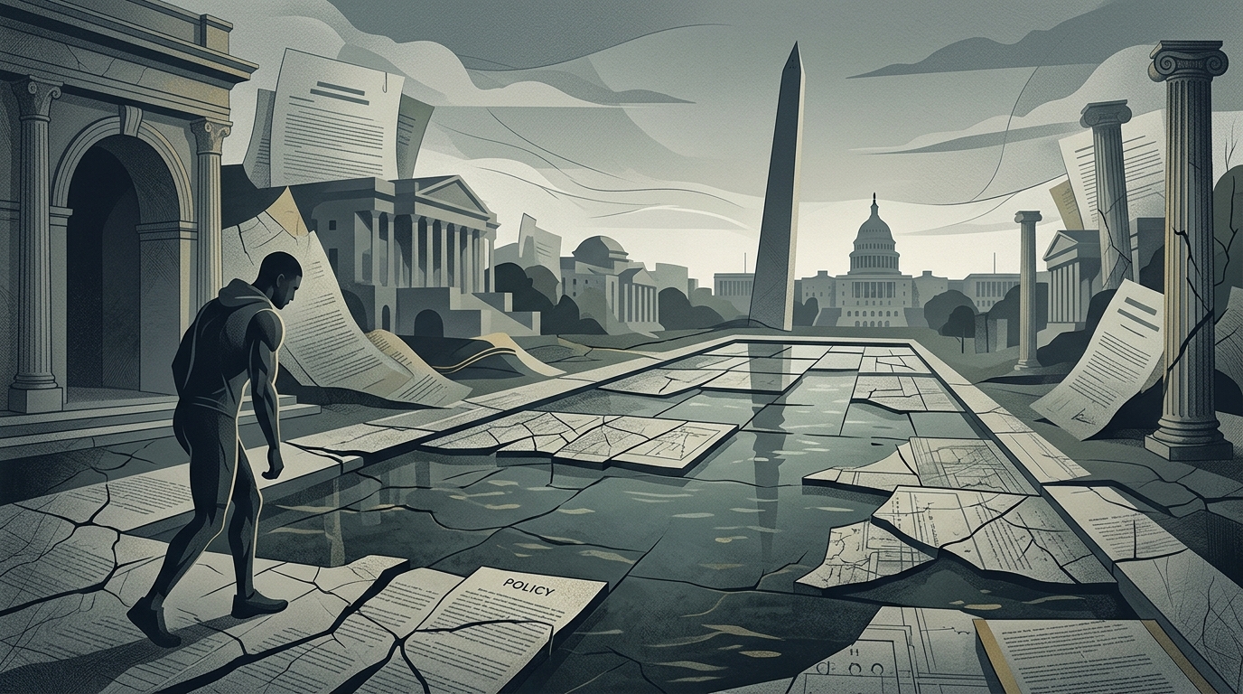 Washington’s 'Rubbery' Drama: The Decay of the Reflecting Pool and the Arrest of an Olympian