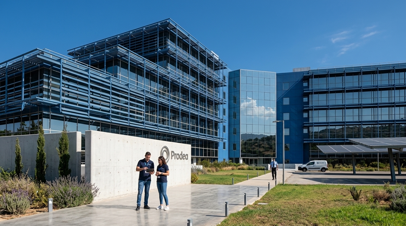 Σύγχρονο κτίριο Data Center στην Κρήτη από την Prodea.