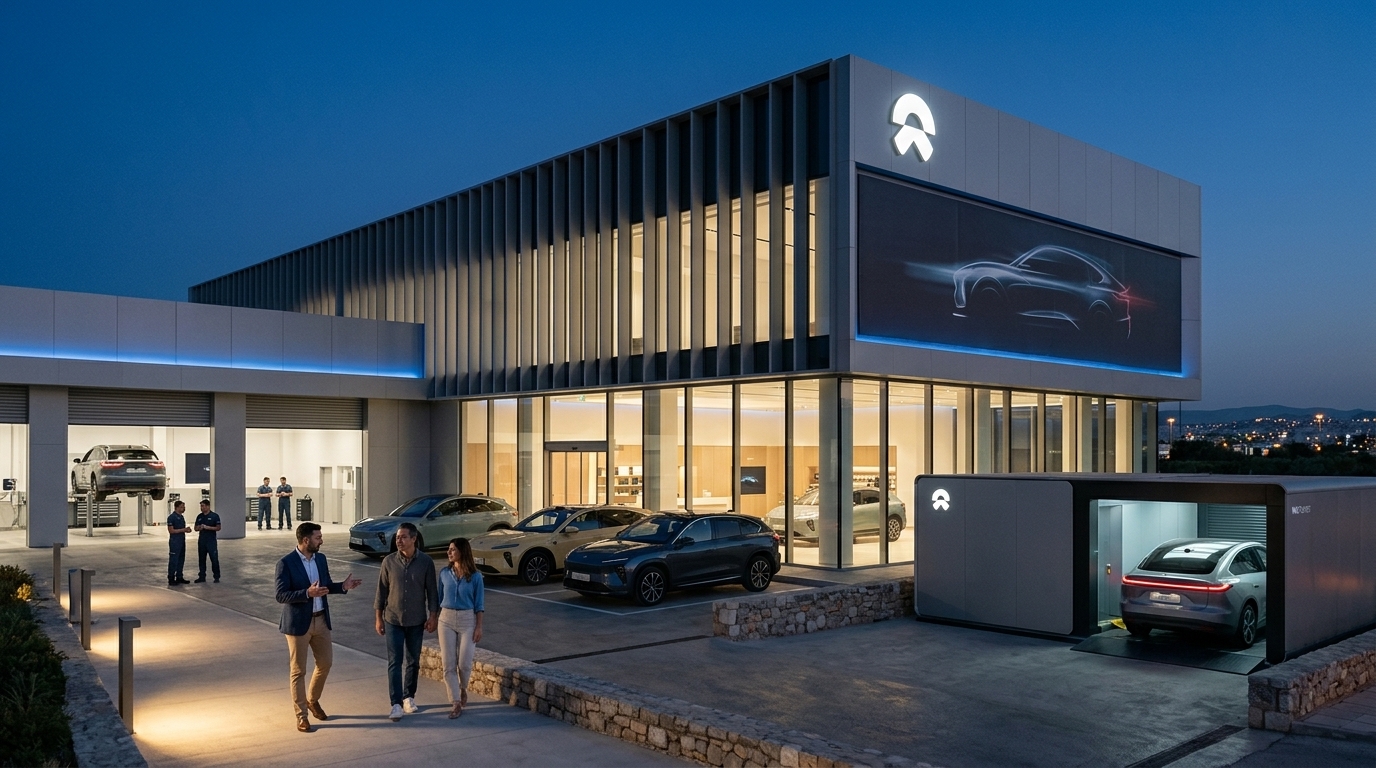 Όμιλος ΜΟΤΟΔΥΝΑΜΙΚΗ: Το NIO House Athens και η Νέα Εποχή της Ηλεκτροκίνησης στην Ελλάδα