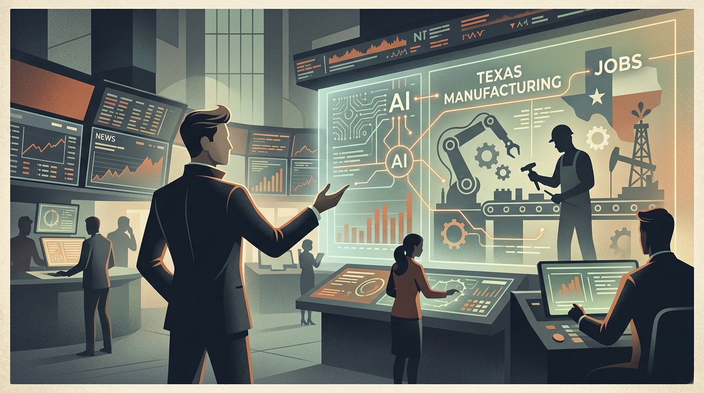 Jensen Huang’s Promise: How AI Aims to Resurrect Manufacturing Jobs in Texas