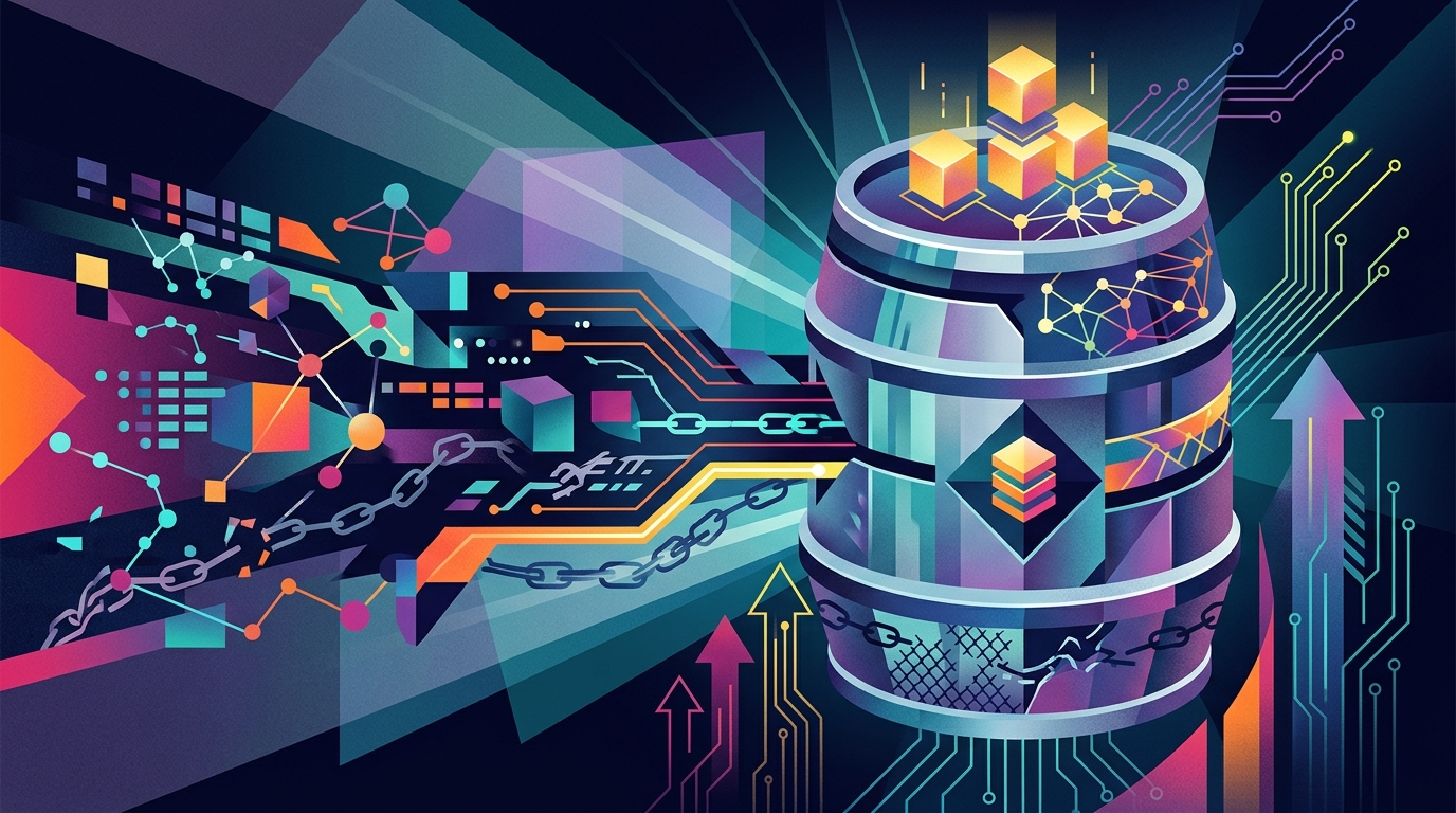 Digital illustration representing Universal Basic Capital and tech-driven feudalism.