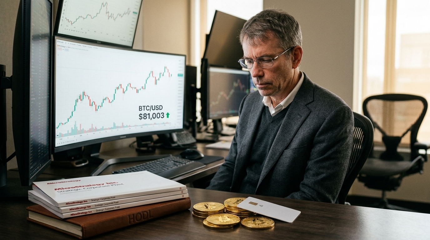 Bitcoin Hits $81,000: MicroStrategy's Strategic Pivot and the Evolution of Corporate HODLing