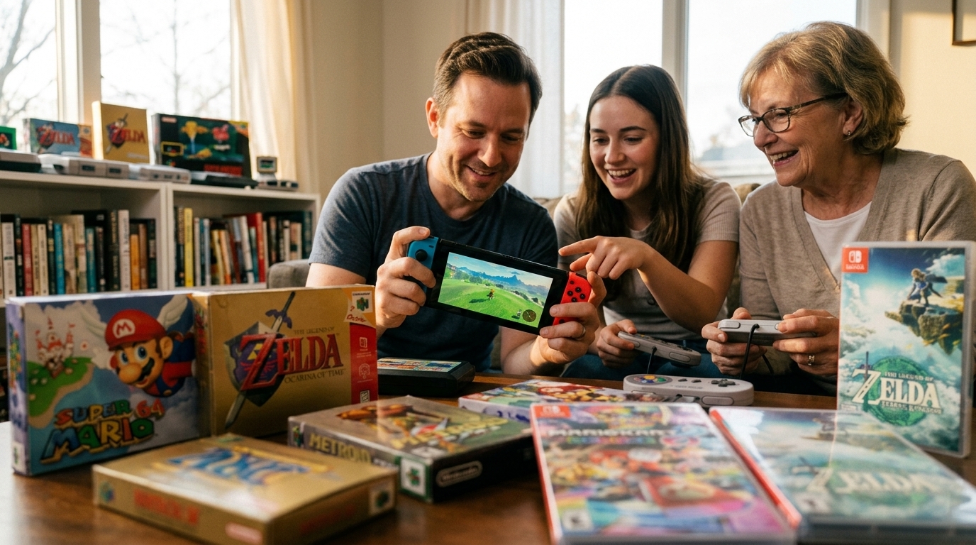 Ο Mario και η Zelda της Nintendo ως σύμβολα δημιουργικότητας έναντι της AI.