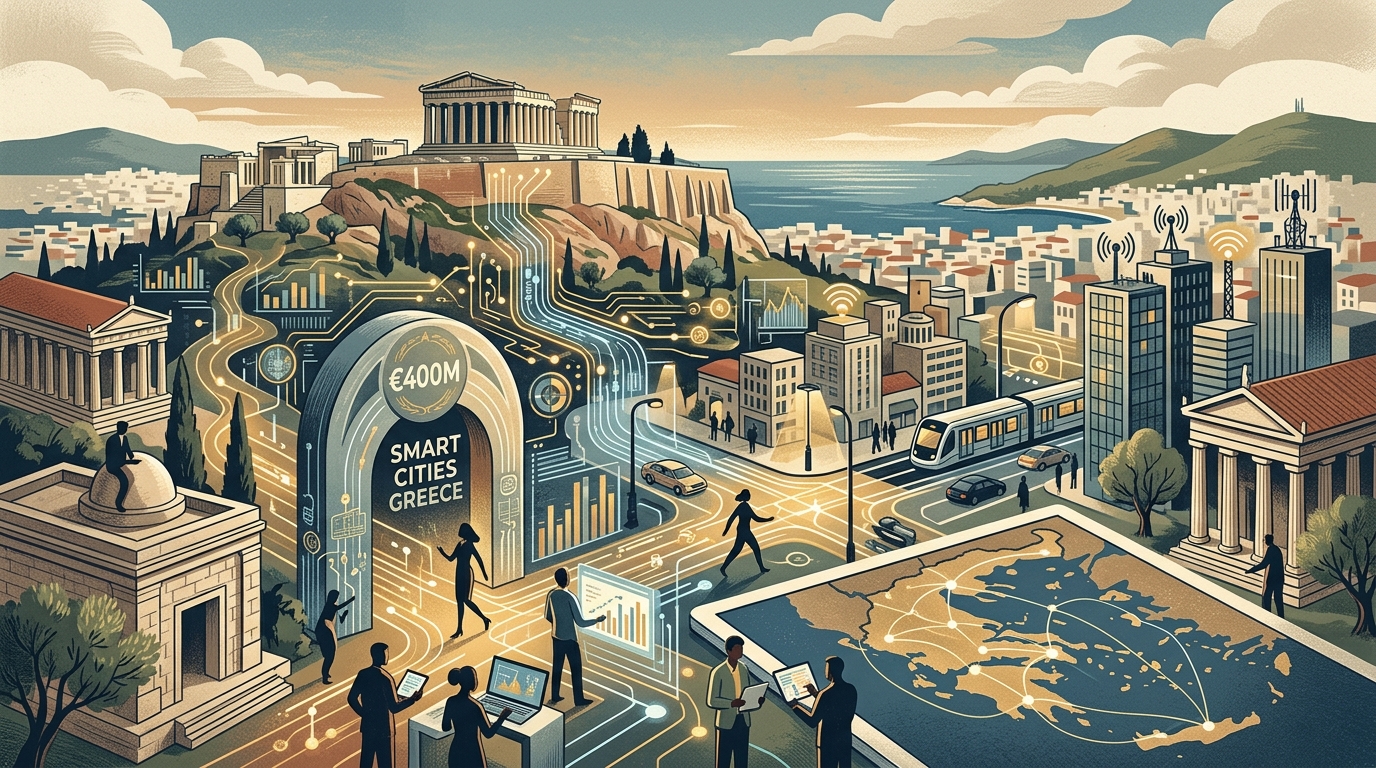Ψηφιακή απεικόνιση για έξυπνες πόλεις και ανοιχτά δεδομένα στην Ελλάδα.