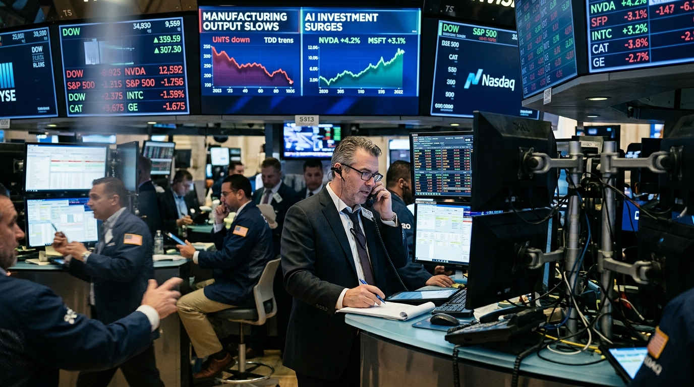 AI Investment Buffers US Manufacturing Slump: A Tale of Two Industries