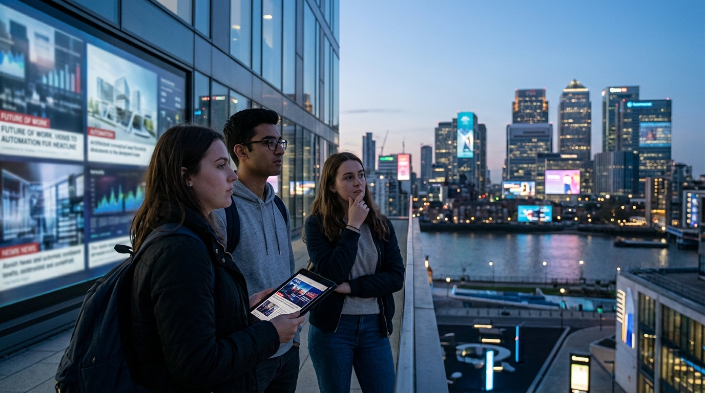 The Generation of Uncertainty: One in Three British Students Foresee Social Unrest Driven by AI Job Losses