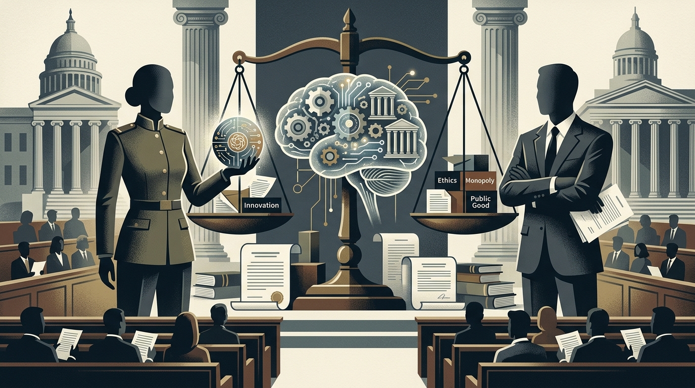 Elon Musk and Sam Altman in a legal dispute over OpenAI and artificial intelligence.