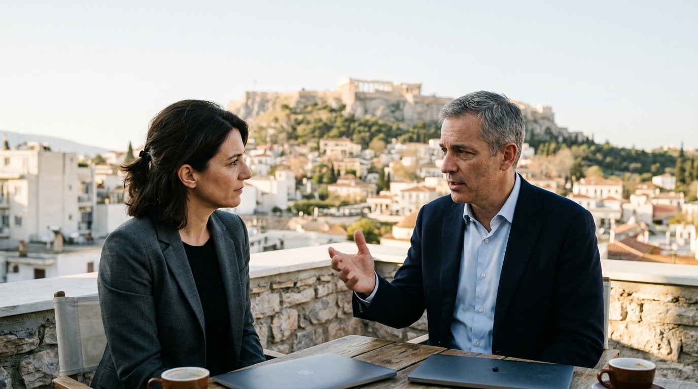 Το λογότυπο της Google και της Anthropic σε φόντο τεχνητής νοημοσύνης.