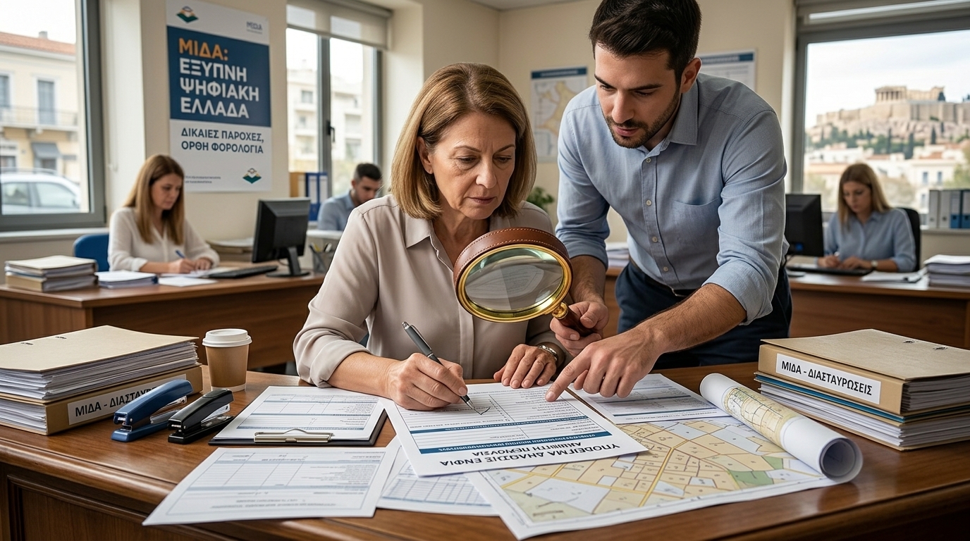 Digital representation of real estate for the new MIDA registry system.