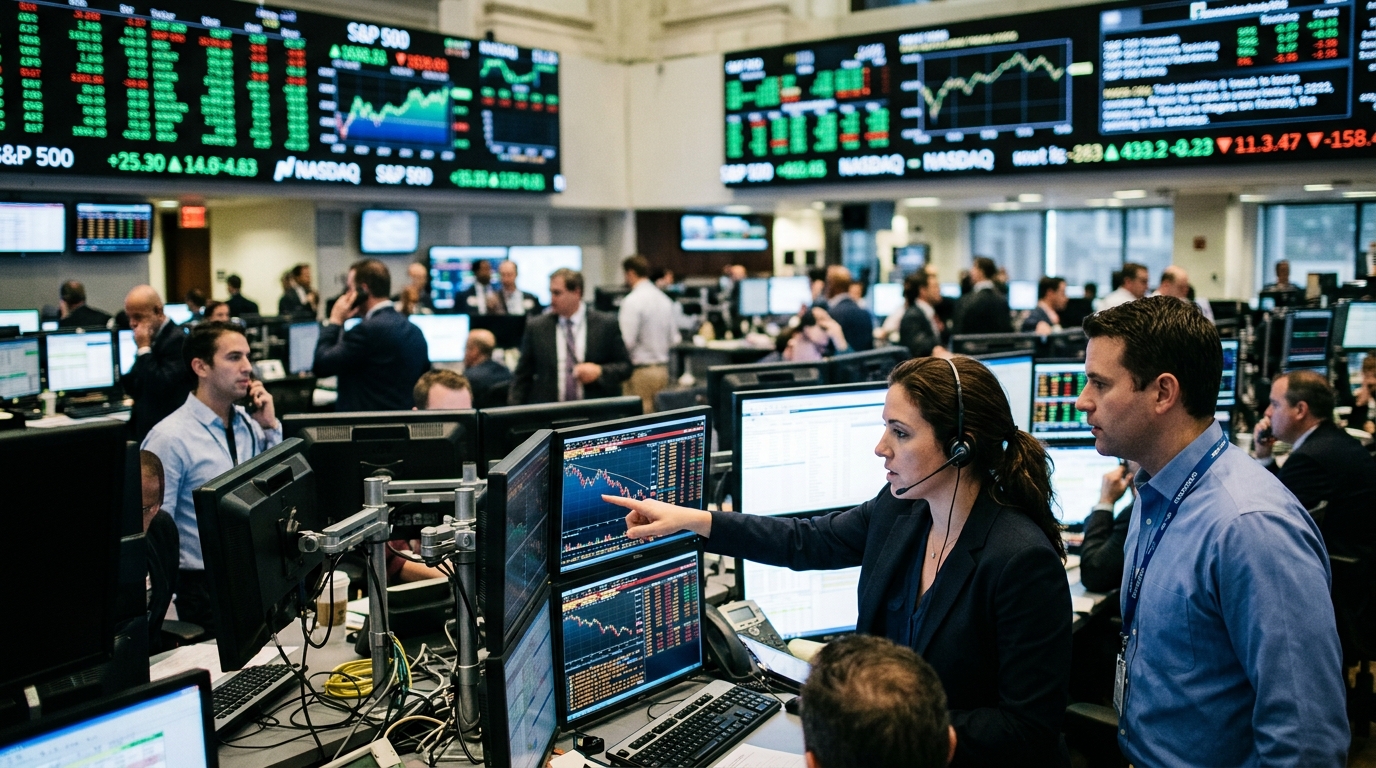 Financial chart showing AI liquidity trends and GGL Capital market analysis.