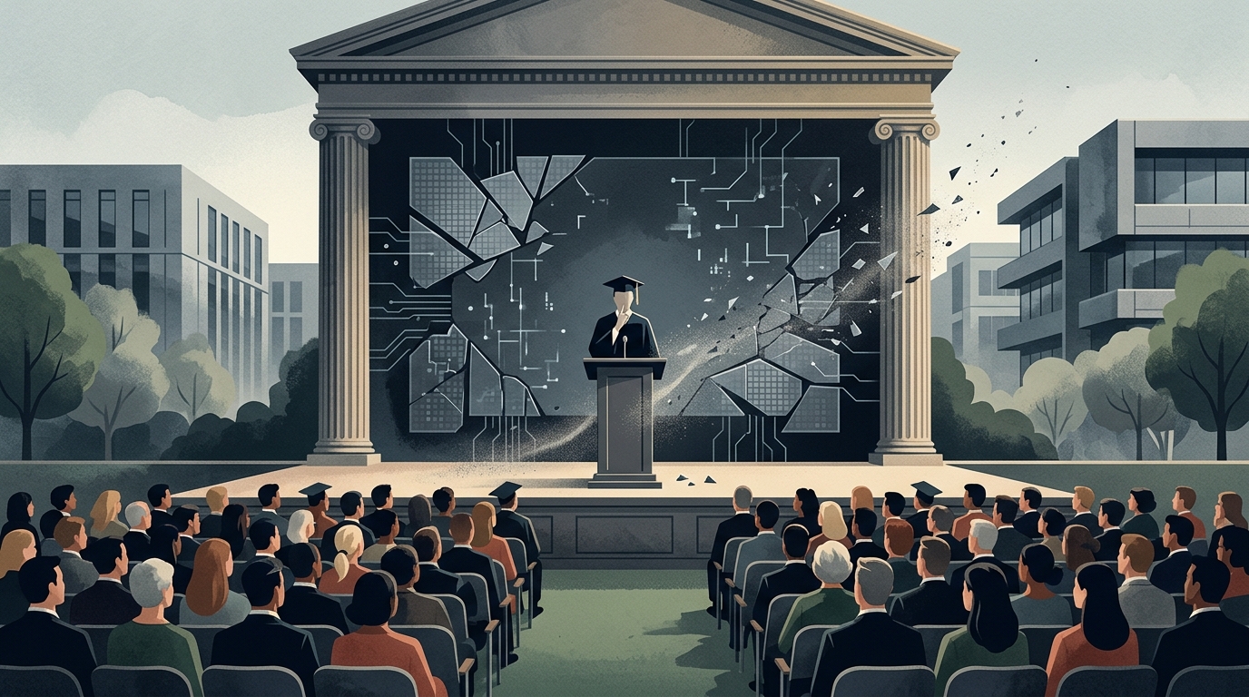 The Silence of the Silicon: Why Sundar Pichai Bypassed AI at Stanford's Commencement