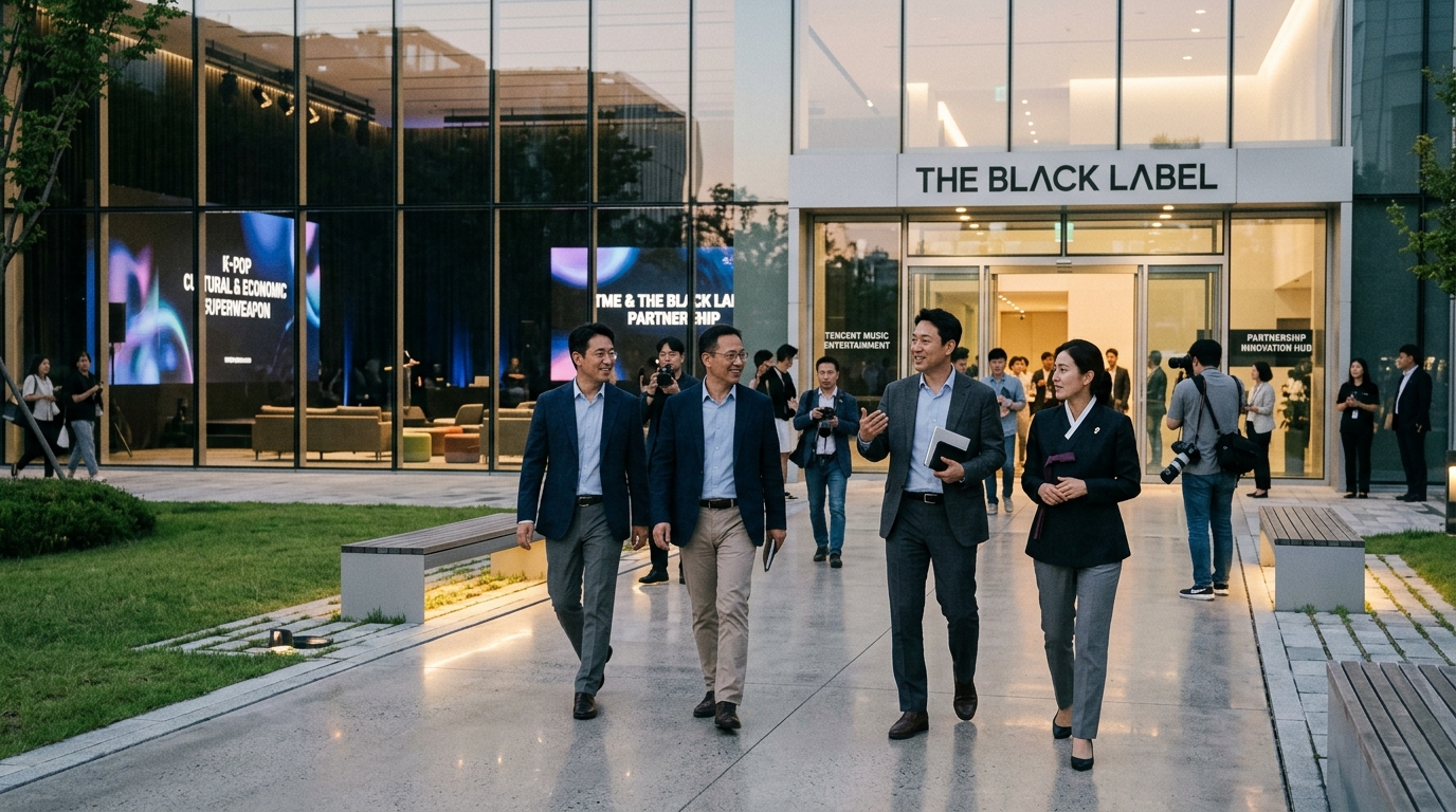 Η 'The Black Label' Εξασφαλίζει Επένδυση 80 Εκατ. Δολαρίων από την Tencent Music: Η K-Pop ως Πολιτιστικό και Οικονομικό Υπερόπλο