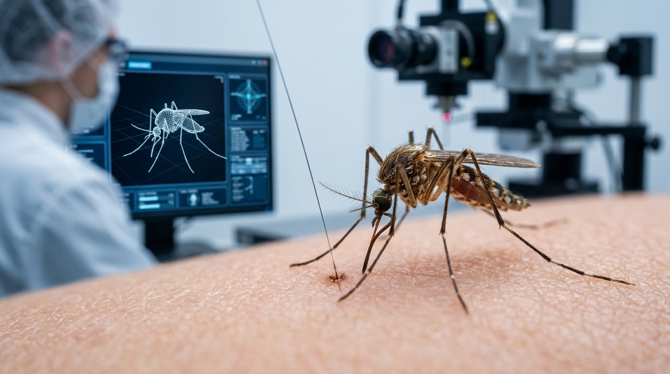 Φουτουριστικό AI λέιζερ για την εξόντωση κουνουπιών με τεχνολογία LiDAR.