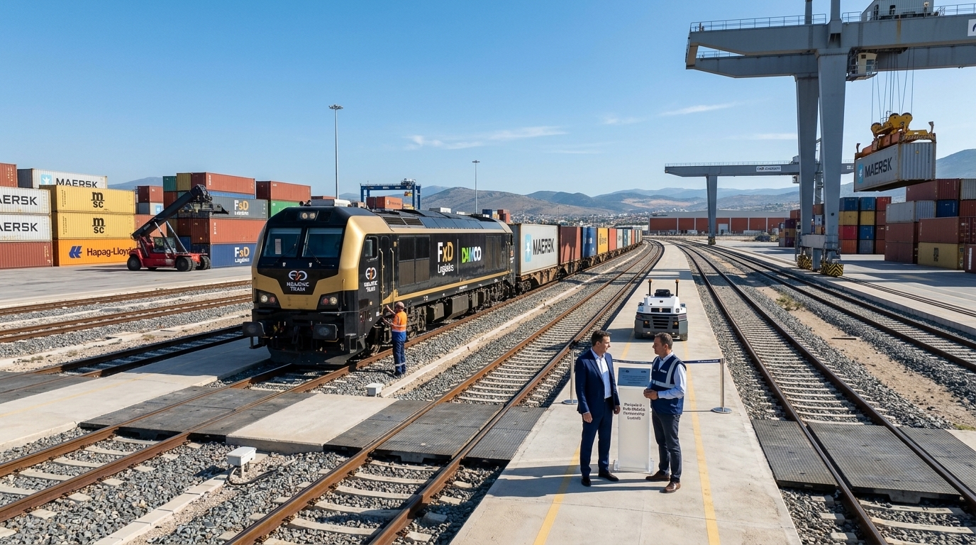 FxD Logistics: Hellenic Train and DAMCO Set Thriasio II on Track