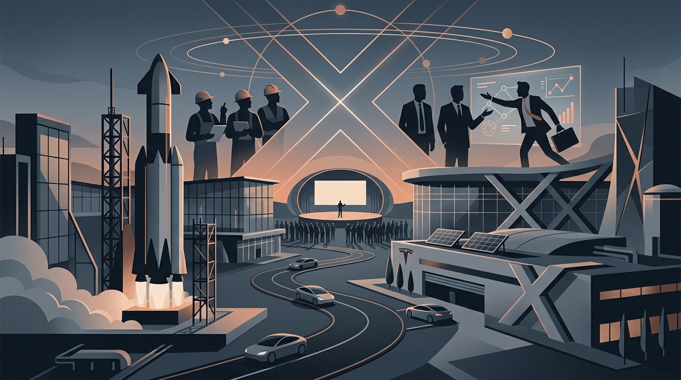 Can Musk Pull Off a SpaceX-Tesla Merger? The Dilemma of the 'X Empire'