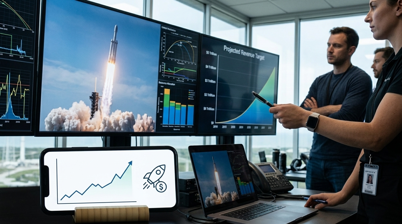 SpaceX: The $2 Trillion Ascent and the Vision for Trillion-Dollar Annual Revenue