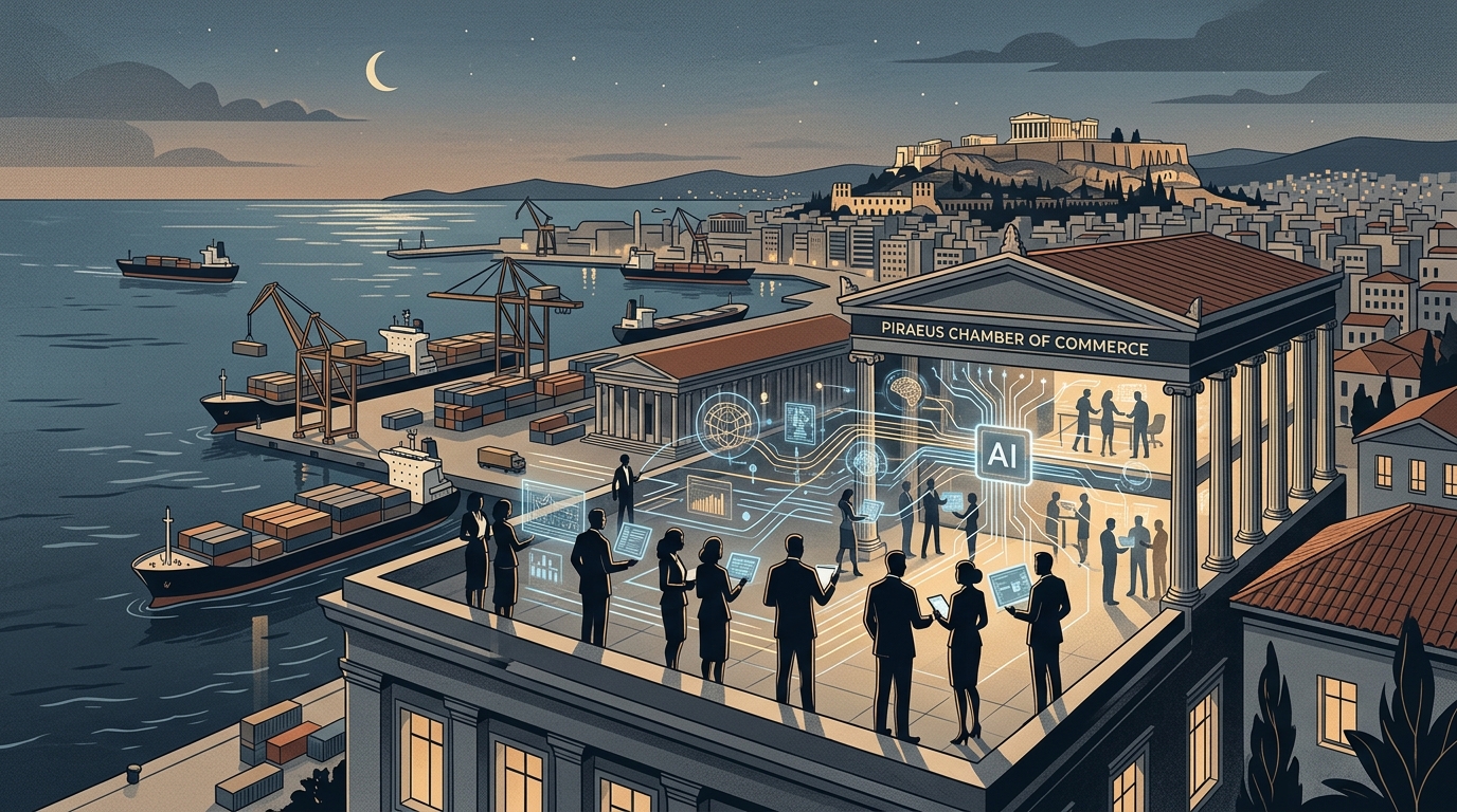 AI in the Heart of Piraeus: The Strategic Awakening of the Piraeus Chamber of Commerce