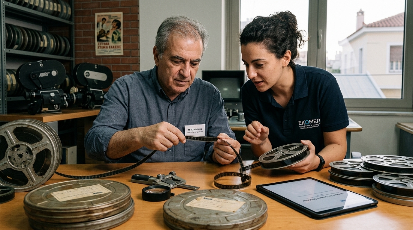 ΥΠΠΟ & ΕΚΚΟΜΕΔ: Το Στοίχημα του «Greece On Screen» και η Επόμενη Μέρα της Οπτικοακουστικής Βιομηχανίας