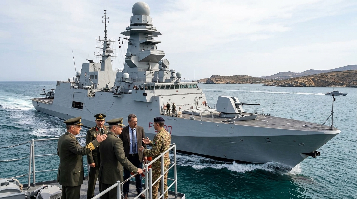 ΚΥΣΕΑ: Στο τραπέζι οι ιταλικές φρεγάτες Bergamini για την ενεργειακή και αμυντική θωράκιση του Αιγαίου