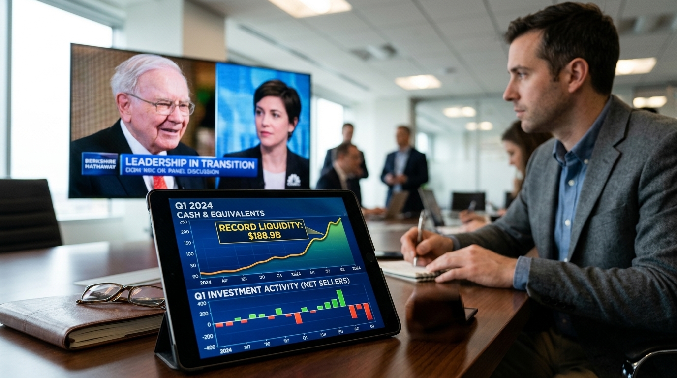Berkshire Hathaway: Ρεκόρ ρευστότητας στο πρώτο τρίμηνο χωρίς τον Γουόρεν Μπάφετ στο «τιμόνι»