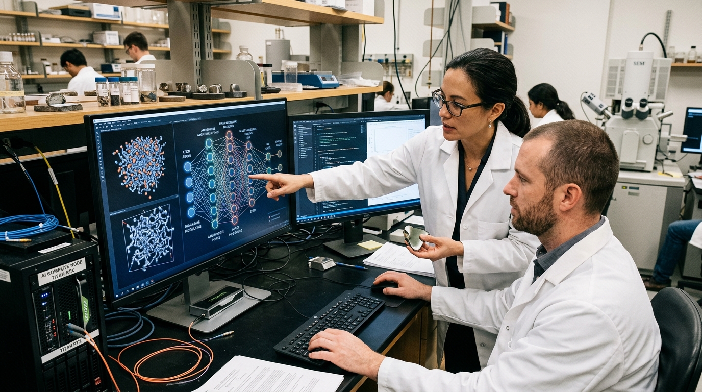 AI Decodes the Mystery of Metallic Glass: A Revolution in Materials Science