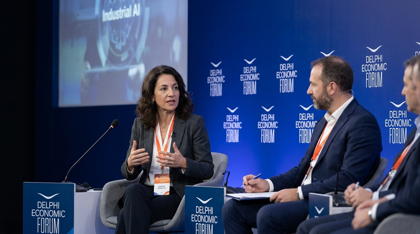 Siemens at the 11th Delphi Economic Forum: Industrial AI as the New 'Operating System' for Business