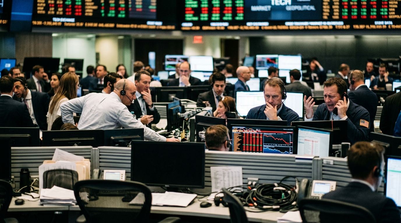 Market Volatility: Tech Giants Falter as Geopolitical Tensions in Iran Cloud Investor Sentiment