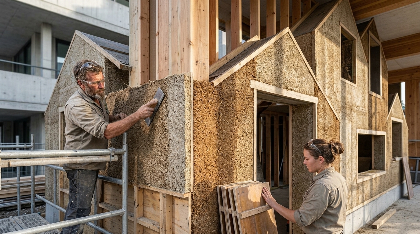 Hempcrete’s Grand Return: The Ancient Material Redefining Modern Construction