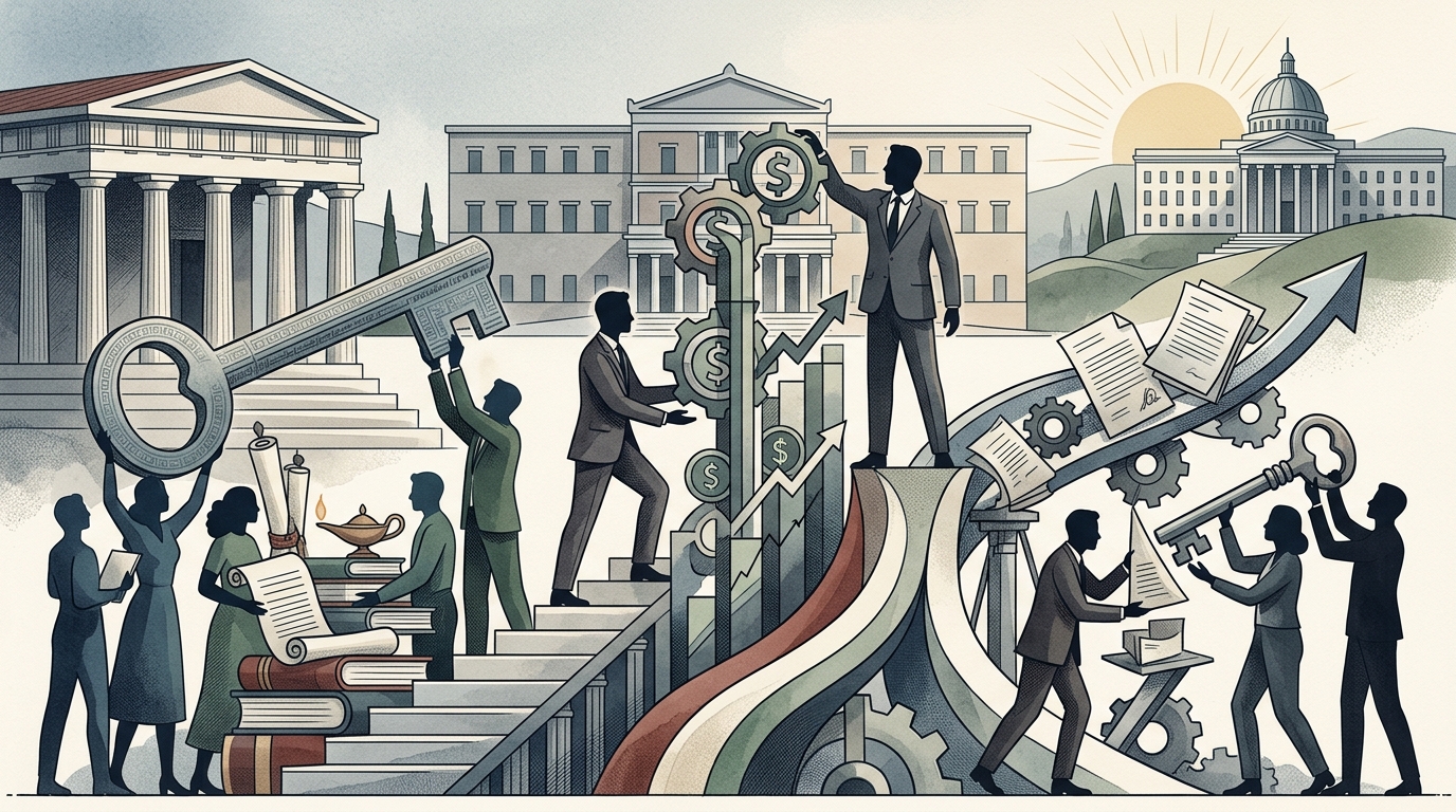 Stournaras at Delphi: Education, Investments, and Reforms as the Keys to Social and Economic Growth