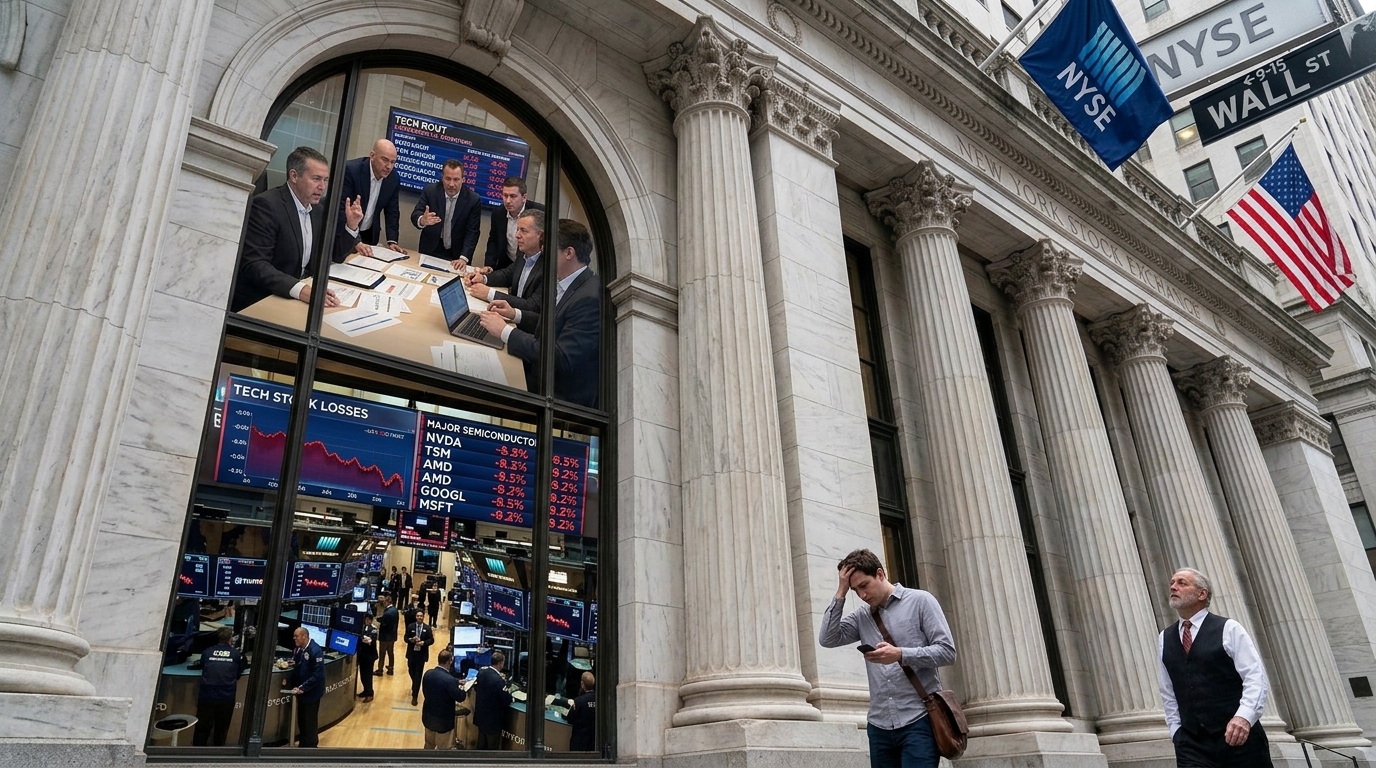 Wall Street’s Tech Rout: A Turning Point for the AI and Semiconductor Gold Rush?