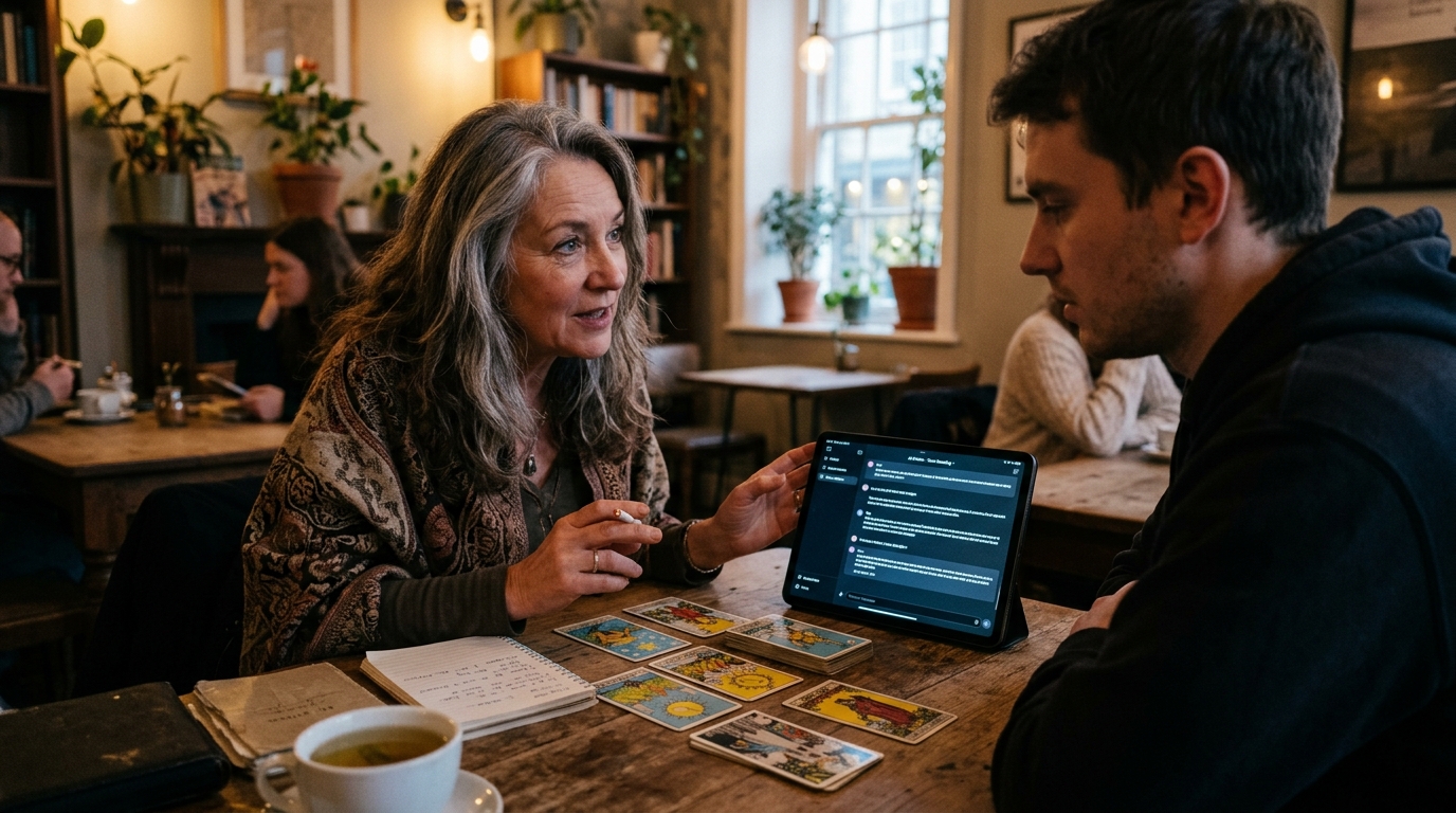 AI-Powered Divination: How Tarot Readers are Turning to Chatbots and the Ethics of Digital Emotional Support