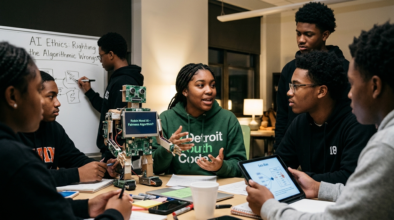 Detroit Youth Reimagine ‘Robin Hood’ to Confront the Ethics of Artificial Intelligence
