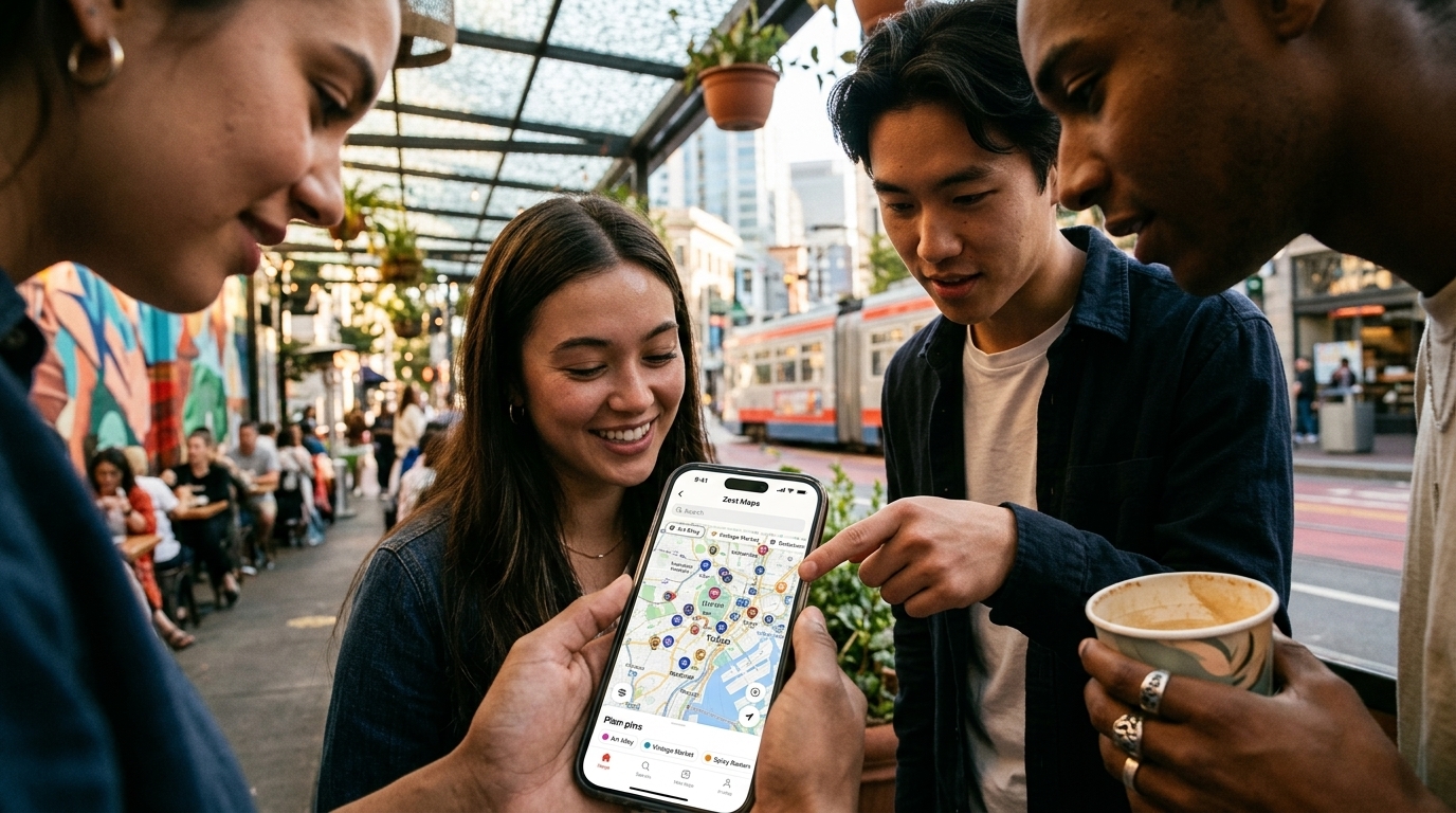 Zest Maps: Ο AI Διάδοχος του Foursquare που Μετατρέπει τις Συναλλαγές σας σε Κοινωνικό Status