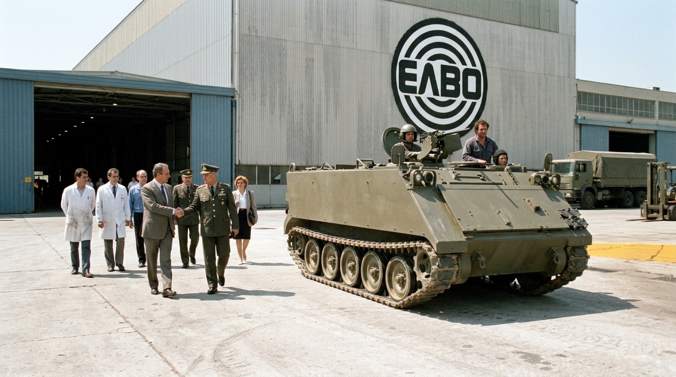 Strategic alliance between ELVO and Copelouzos Group for the Greek defense industry.