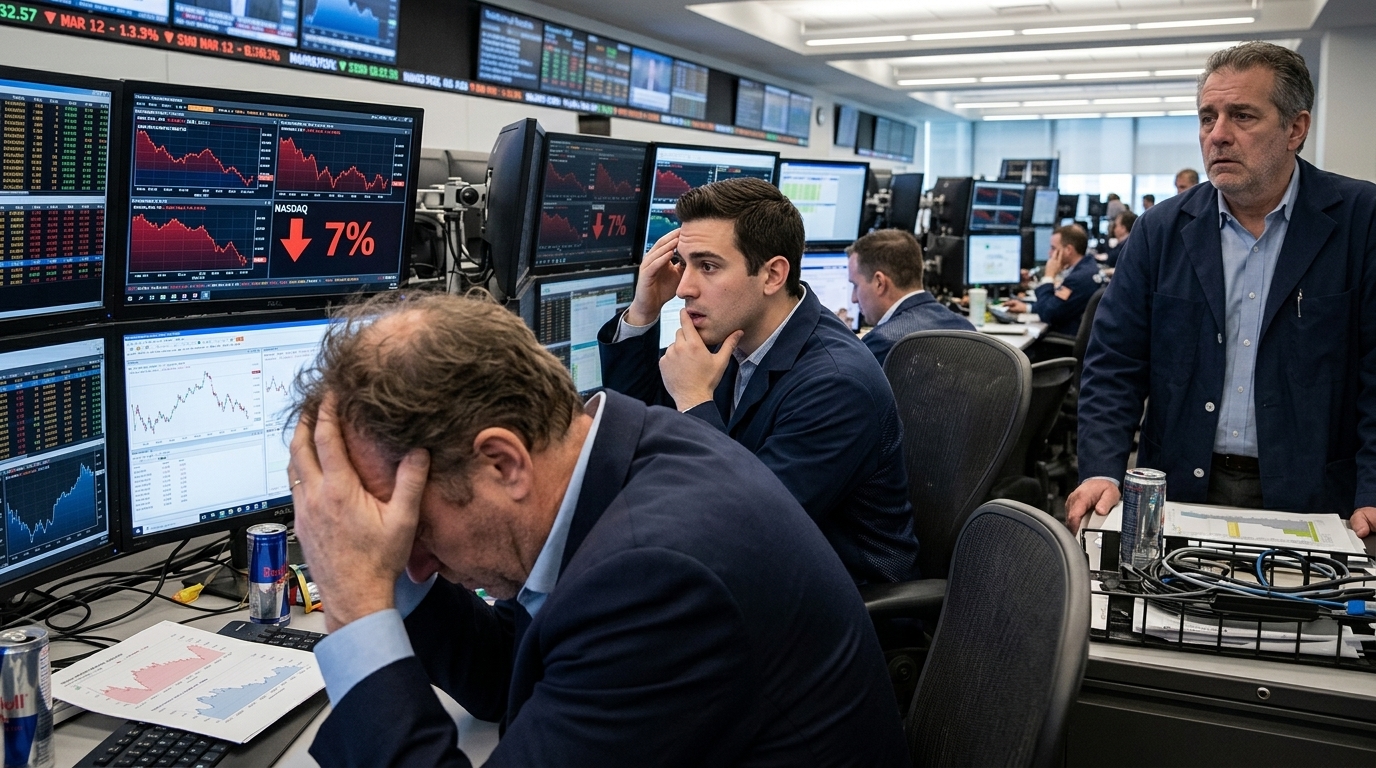 Η Προφητεία της Bank of America για «Ρευστοποίηση Κερδών»: Ανατομία της Πτώσης 7% στον Nasdaq