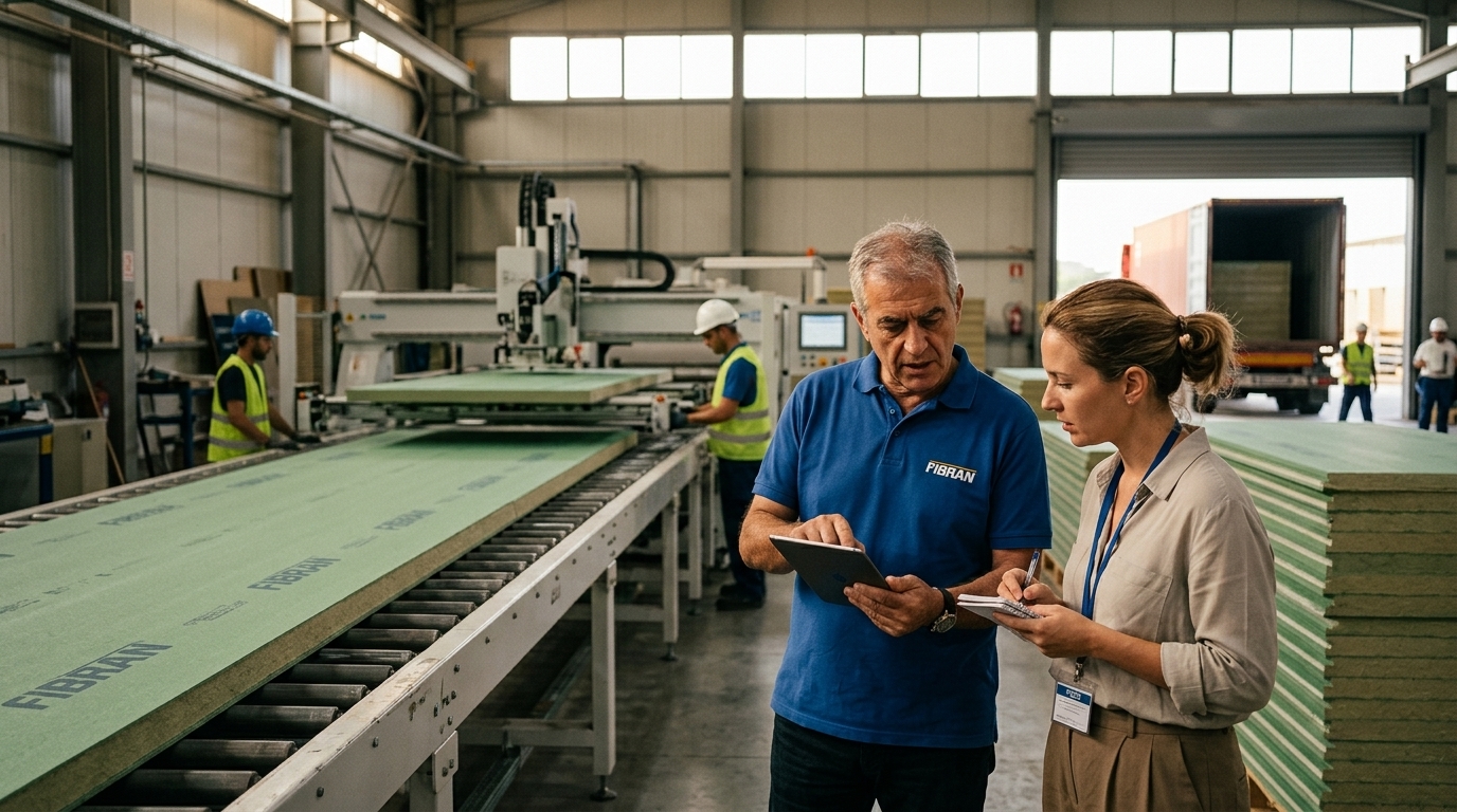 Digital transformation of FIBRAN using Entersoft ERP solutions for the Greek industrial sector.
