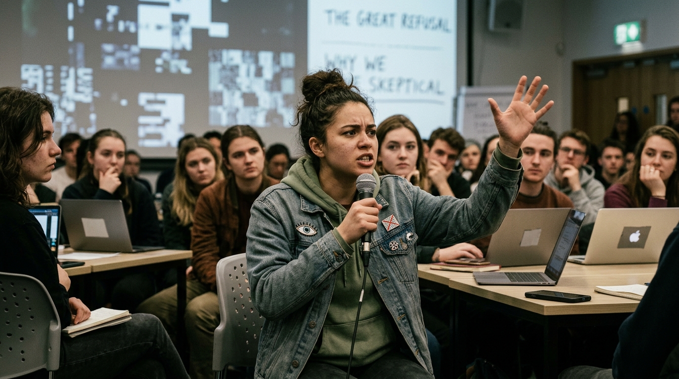 The Great Refusal: Why Gen Z is Increasingly Skeptical and Angry at AI