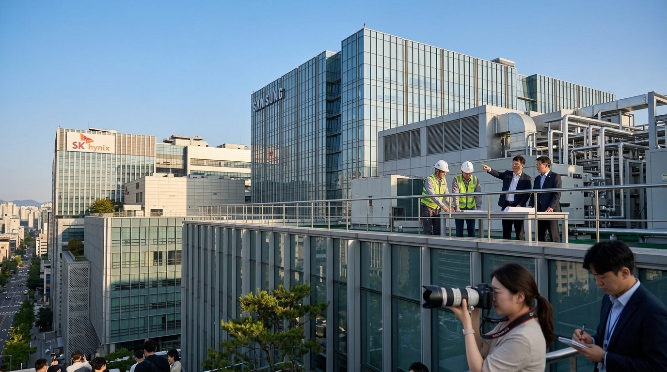 The $1.3 Trillion Gamble: How Samsung and SK Hynix are Redrawing the Global Semiconductor Map